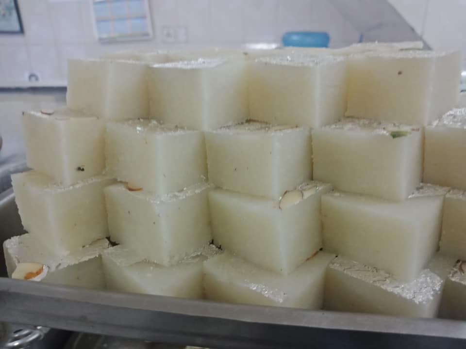 Coconut Barfi
