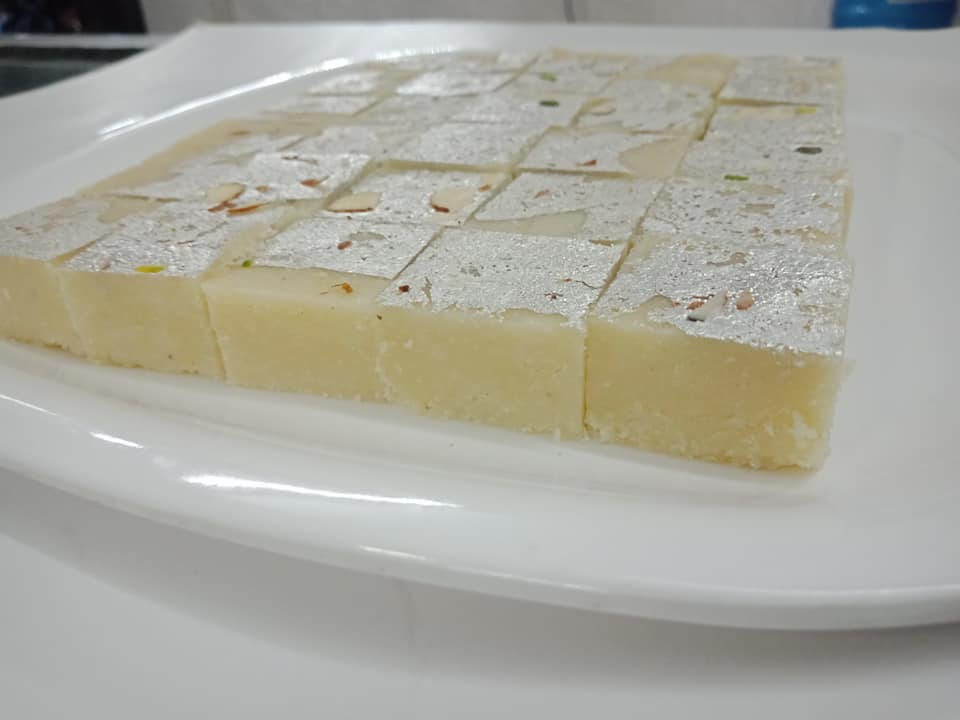 Coconut Barfi